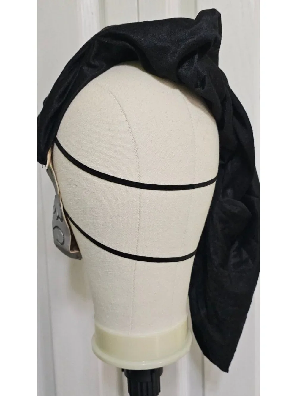 Harry Potter Death Eater Mask Elope Vintage 2007 Order of Phoenix Hood Teal Tag